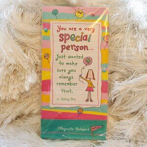 Blue Mountain Arts You Are a Very Special Person Handmade Magnetic Notepad